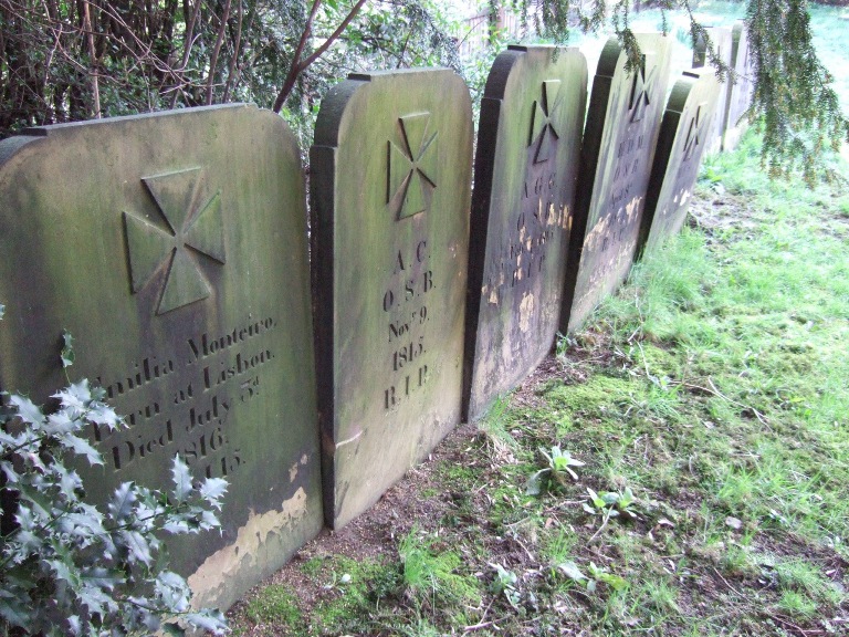 Benedictine nuns graves